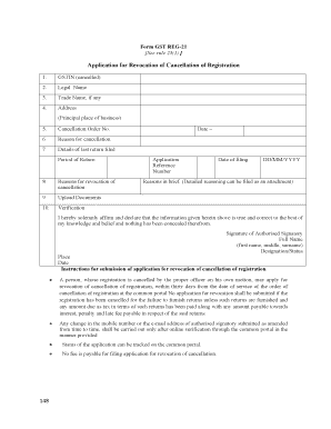 Gst Reg 21 Word Format