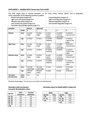 Incat Score PDF  Form