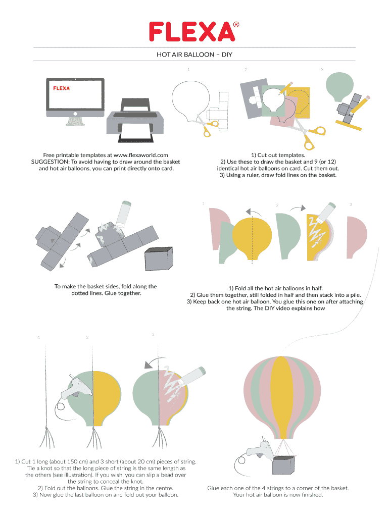 HOT AIR BALLOON DIY  Form