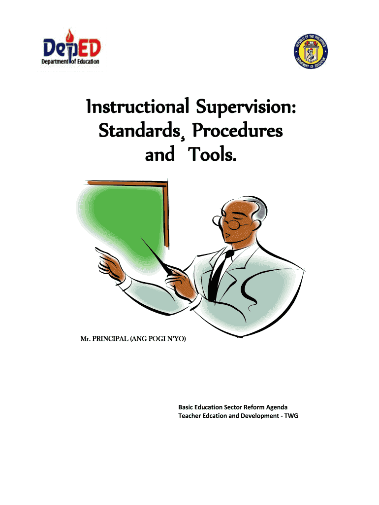 Instructional Supervision  Form