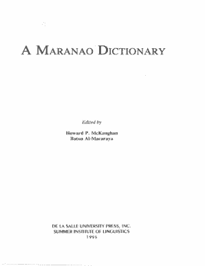 Maranaw PDF Download  Form