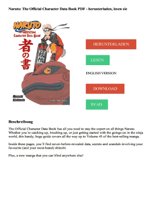 Naruto Databook PDF  Form