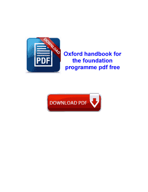Oxford Handbook for the Foundation Programme 6th Edition  Form
