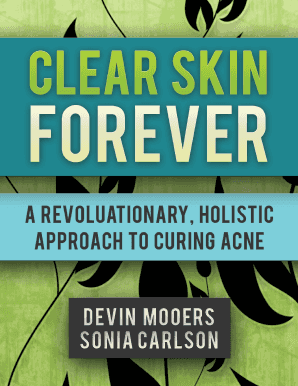 Clear Skin Forever Book  Form