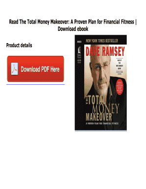 The Total Money Makeover PDF Full No Download Needed  Form