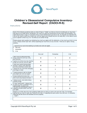 Choci PDF  Form