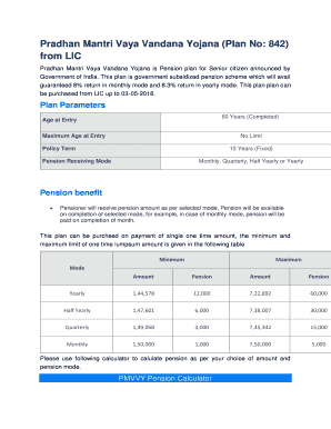 Pmvvy Application Form PDF