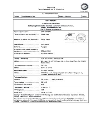 Iec 61010 1 PDF Download  Form