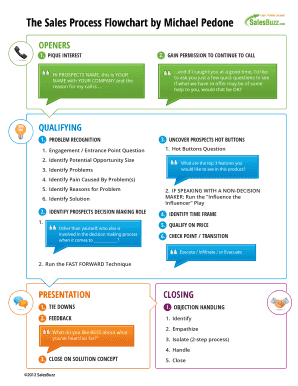 Sales Process Flowchart  Form