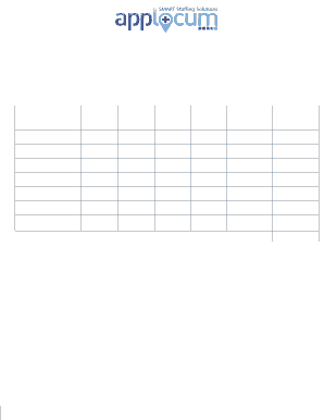 Applocum Timesheet  Form