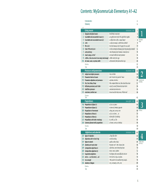 My Grammar Lab PDF  Form