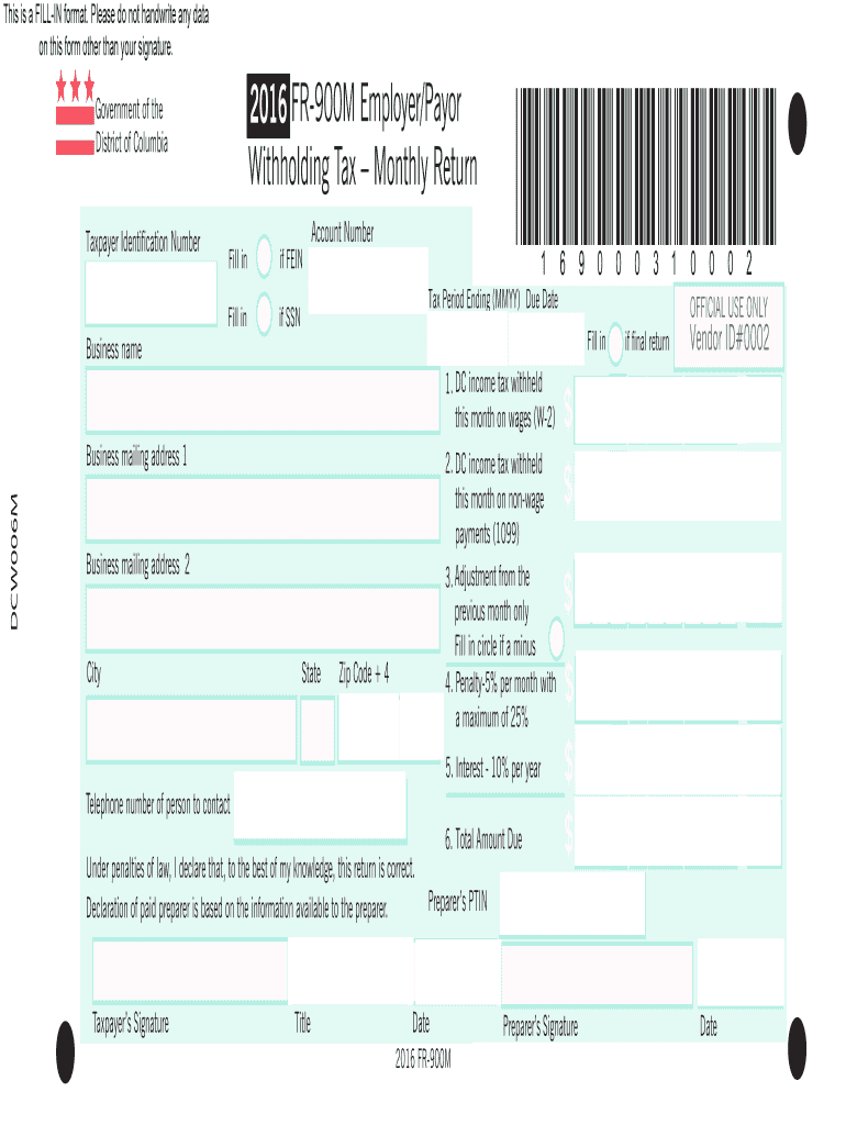  Fr 900m 2016-2024