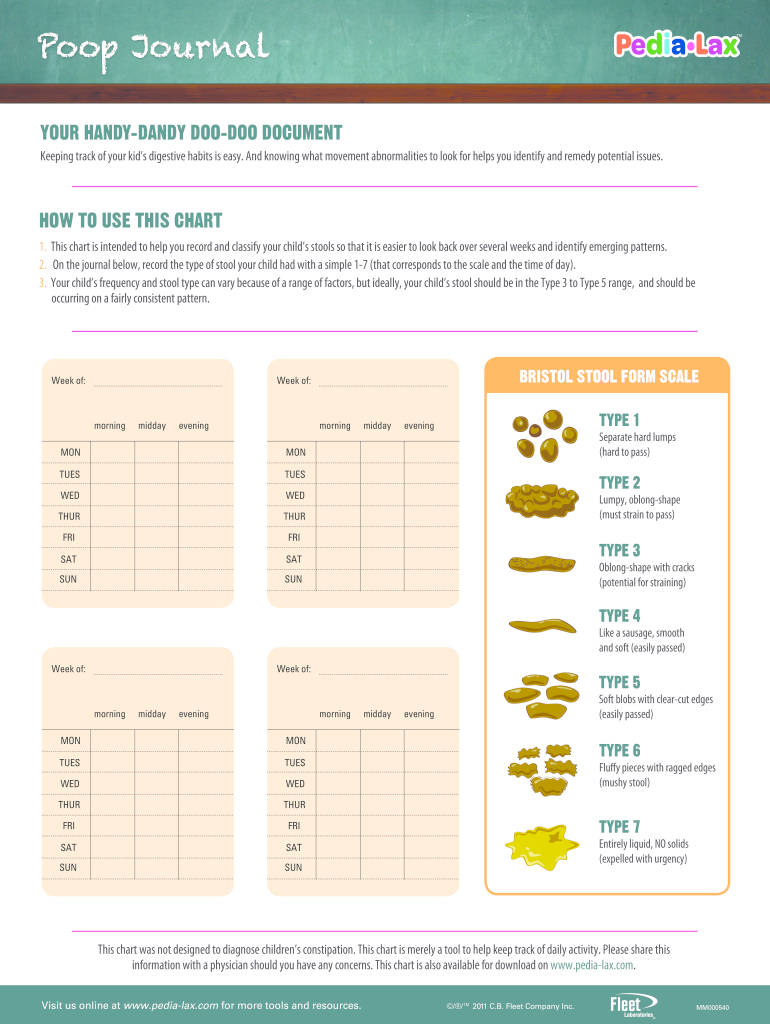 YOUR HANDY DANDY DOO DOO DOCUMENT  Form