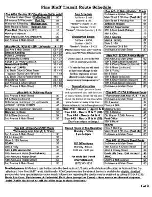 Pine Bluff Transit  Form