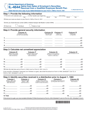 From Sales of Employers Securities  Form
