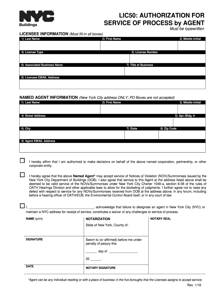 Lic50  Form