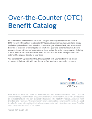 Amerihealth Otc  Form