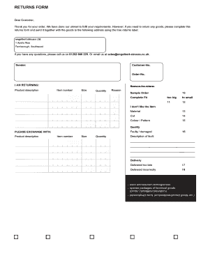 Engelbert Strauss Returns  Form