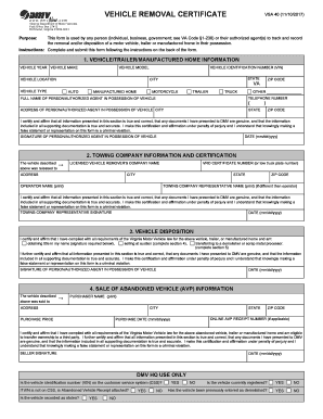  Vsa 40 Form 2017-2024