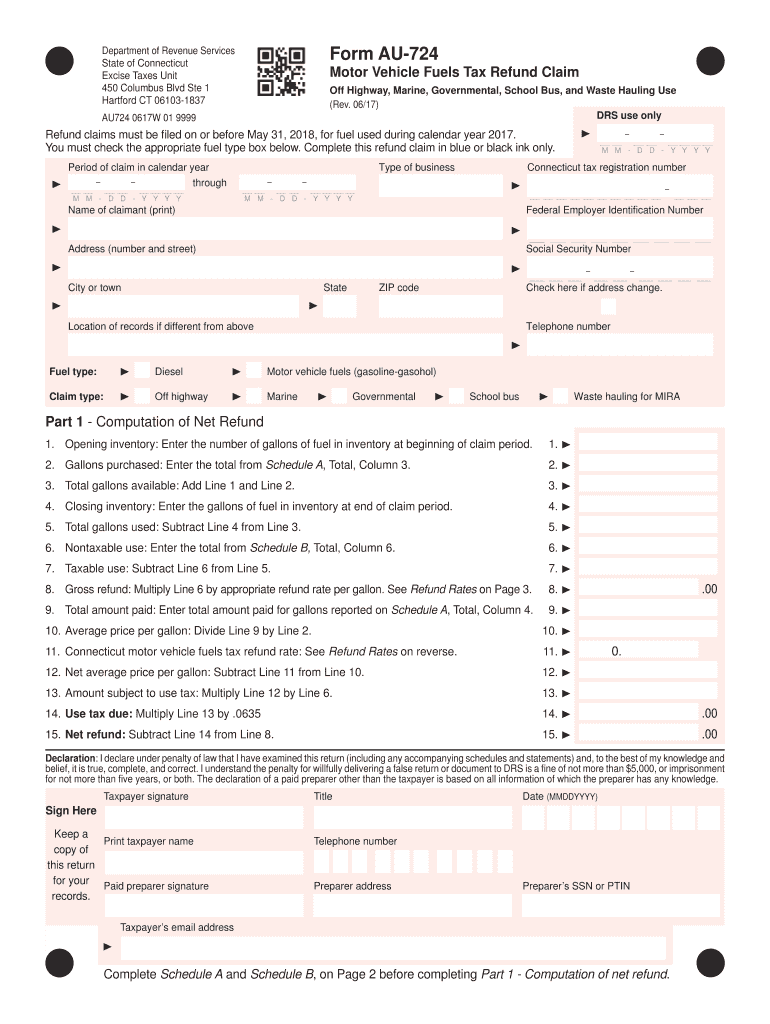  Ct Au 724  Form 2017