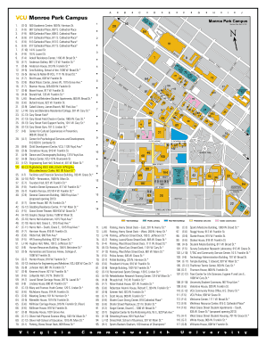  Vcu Monroe Park Campus Map 2011