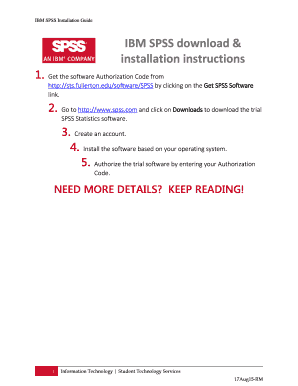 Spss Download  Form