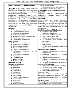 Al Jamia B Com Notes  Form