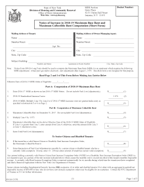  Dhcr Rn Form 2018-2024