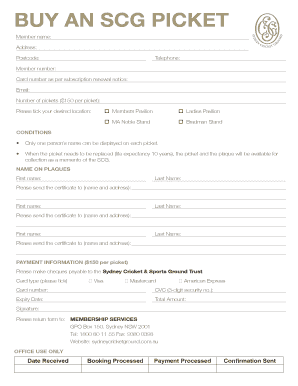 City Council  Form