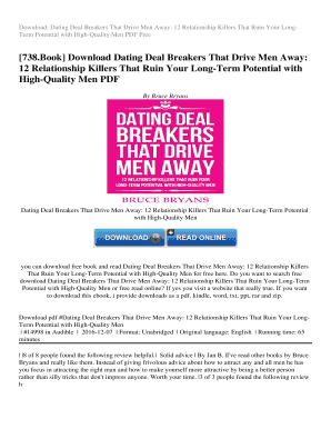 Dating Deal Breakers that Drive Men Away 12 Relationship Killers  Form