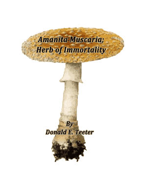 Amanita Muscaria Herb of Immortality PDF  Form