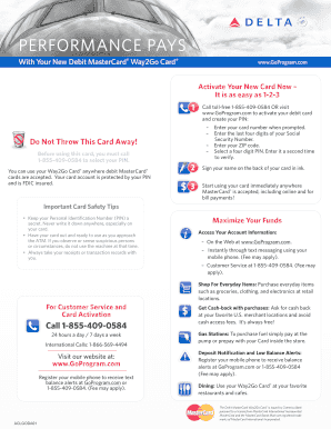 Keyword for Way2go Card  Form