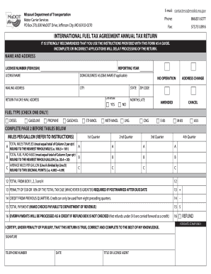 IFTA Annual Tax Return LC 05 03 17 Calculated PDF  Form