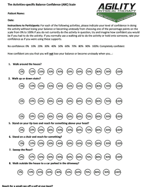 Abc Scale  Form