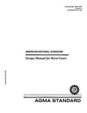 Design Manual for Bevel Gears Allaboutmetallurgy Com  Form