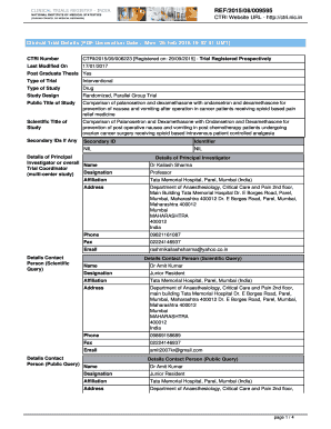 Ctri Guidelines PDF  Form