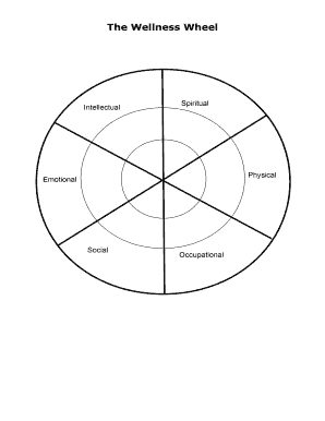 The Wellness Wheel  Form