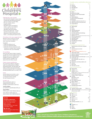 Lady Cilento Children&#039;s Hospital Internal Map a Floor by Floor Guide to the Lady Cilento Children&#039;s Hospital  Form
