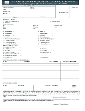 Bbm Online Application  Form