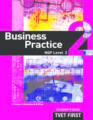 Business Practice Level 2 Textbook PDF  Form