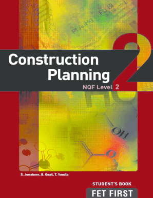 Construction Planning Level 2 Textbook PDF  Form
