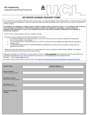 Iep Minor Ucl  Form