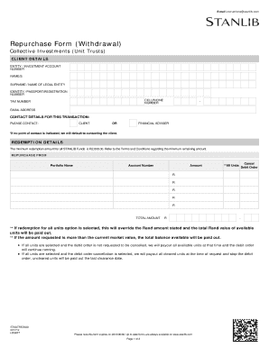 Stanlib Login  Form