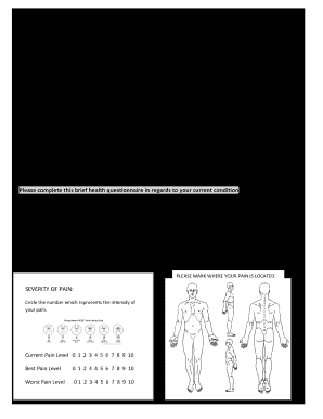  Physical Therapy Intake Form 2016