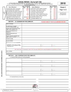  Md Form 1 2018