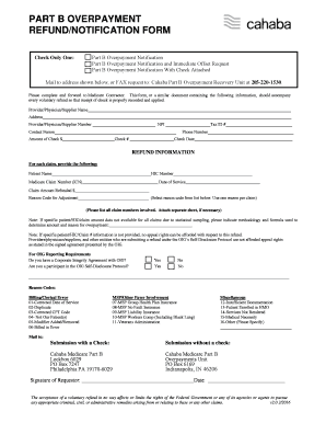  Part B Notification Form 2016-2024