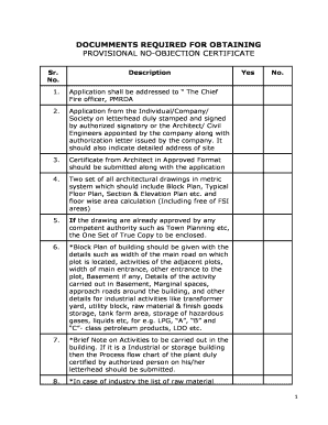 Pmrda Fire Department  Form