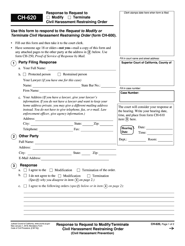 Ch 620  Form