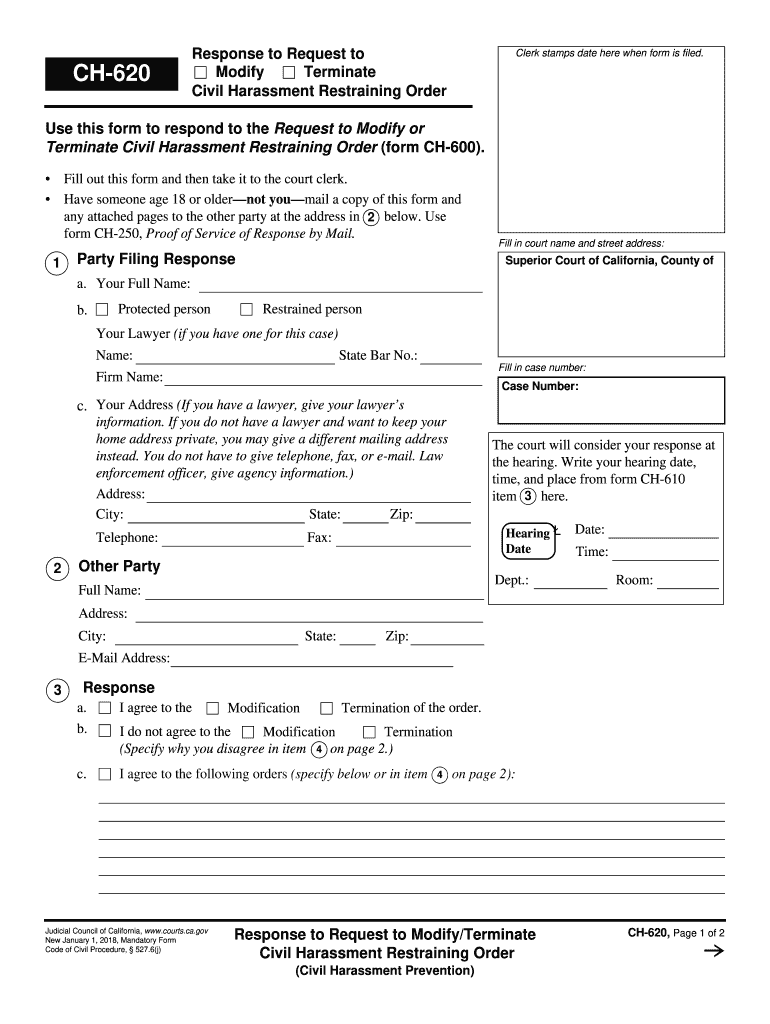Ch 620 Form