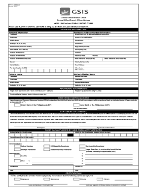 Gsis Umid Application Form